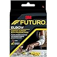 FUTURO Comfort Elbow with Pressure Pads, Easy-to-Use Comfort Straps for Personalized Adjustment, Large