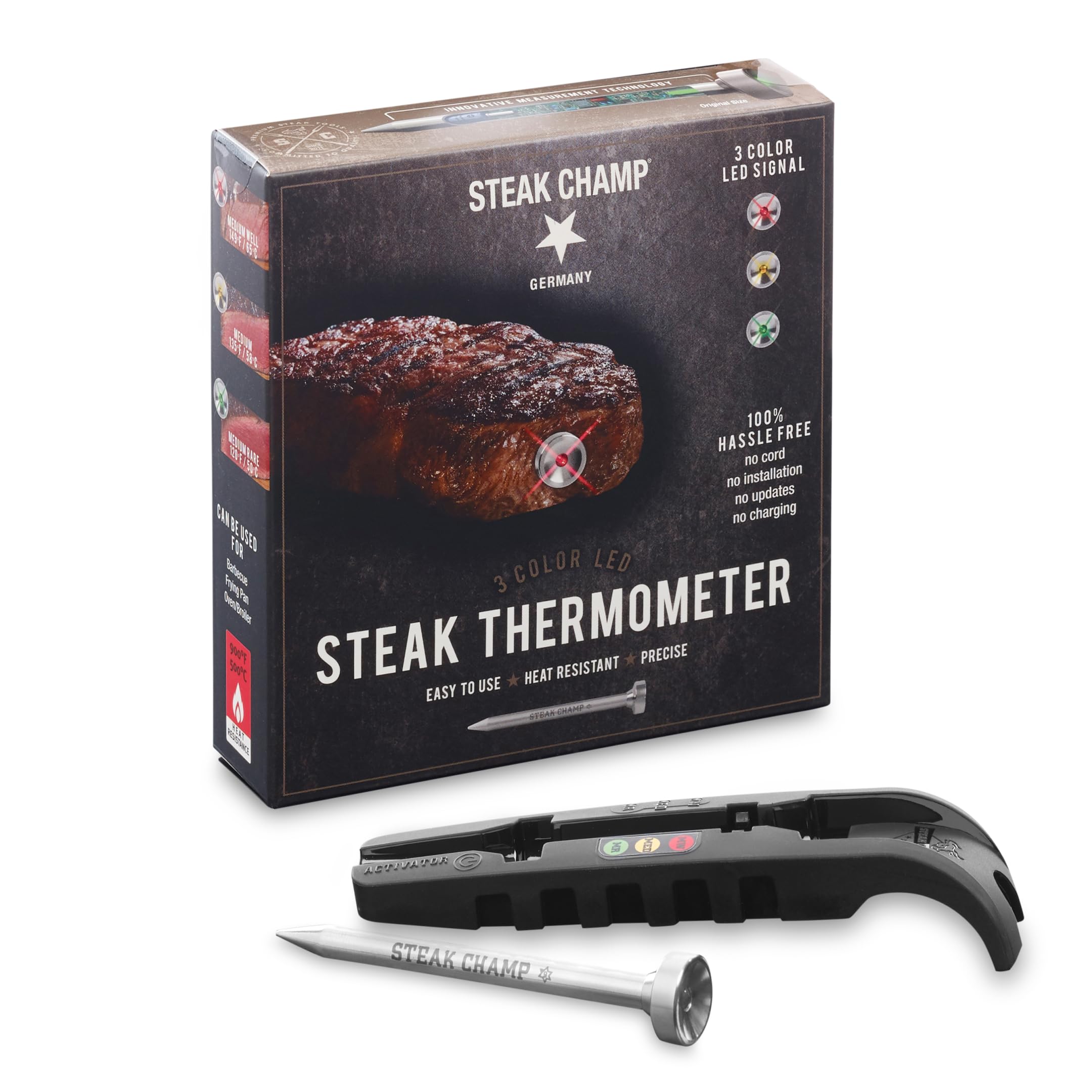 Steak-Thermometer 3-Color LED
