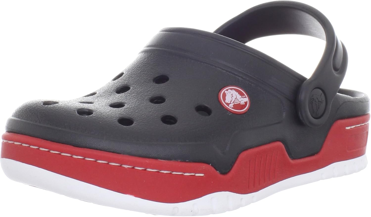 all red crocs