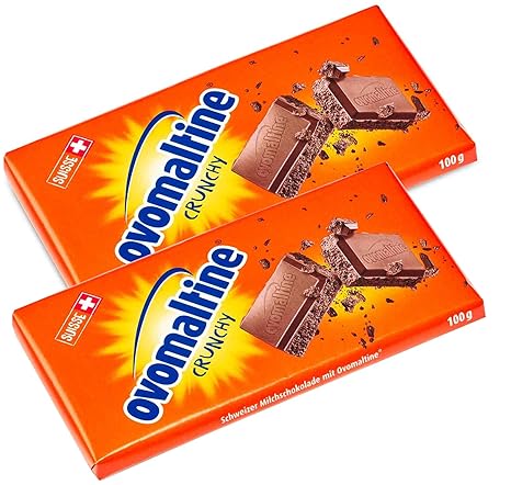 Ovomaltine Crunchy Schokolade 3er Pack 3x100 G Amazon De Lebensmittel Getranke