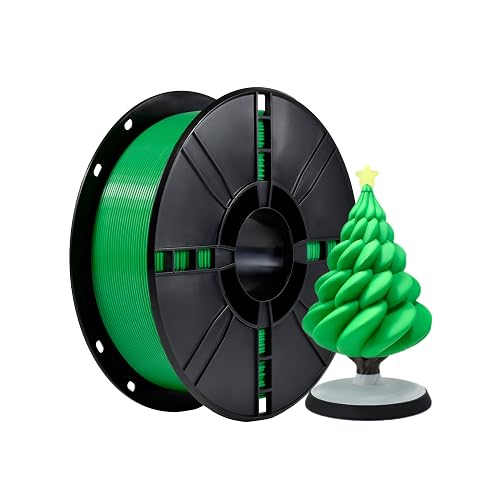 PLA Plus(PLA+) 3D Printer Filament 1.75mm Green, 3D Printing PLA+ Filament High Density, Dimensional Accuracy +/- 0.02 mm, 1kg Per Spool