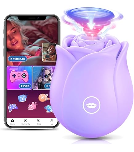 Amazon.com: Flower Rose Toy Pleasure Tools Clitoral Rose Vibrator for Women  Couple, Powerful Sex Dildo Rose Toys with 10 Suction Modes : Health &  Household