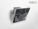 Deflecto A4 Wall Mounted Magazine File Holder Clear Landscape Design view 6