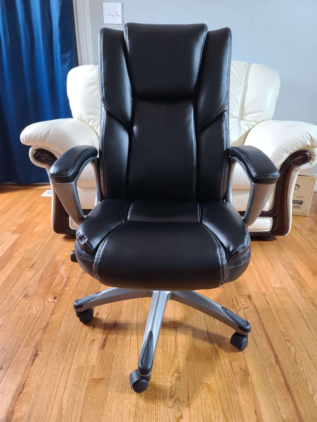 46/mo Finance COLAMY High Back Reclining Office Chair with Footrest