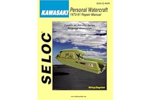 SELOC MARINE MANUALS PWC ENGINE REPAIR MANUAL KAWASAKI, VOL I, 1973-1991