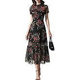 Verdusa Women's Floral Asymmetrical Going Out Dress 2026 Summer Wedding Guest Dress