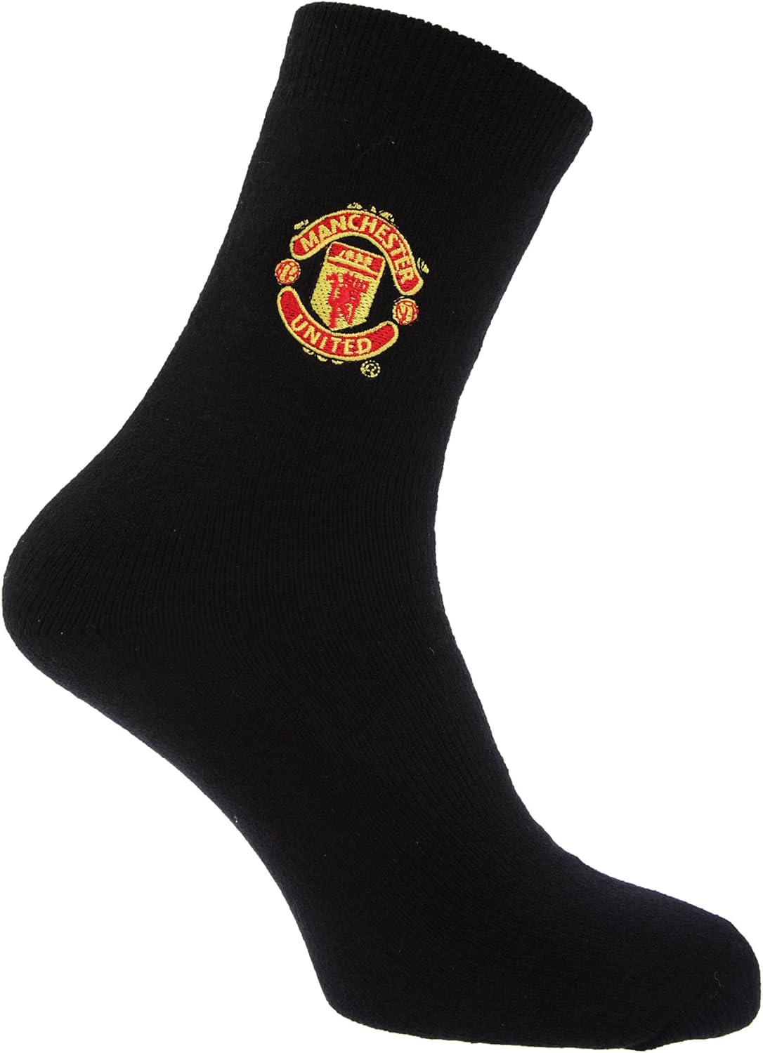 Mens Manchester United Football Club Thermal Socks (1 Pair) at Amazon
