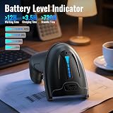Tera 2D QR Barcode Scanner Wireless USB 2.4G D5100 Black view 2
