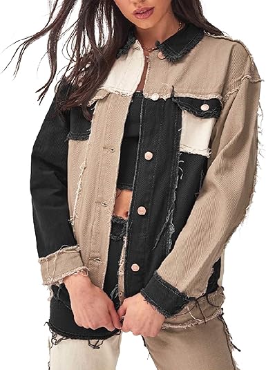 jean jacket with polo shirt