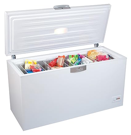 Beko HSA 37530 Gefriertruhe / A++ / 234 kWh/Jahr / 350 L Gefrieren / Innenbeleuchtung / Türschloss / Super-Gefrierschaltung /