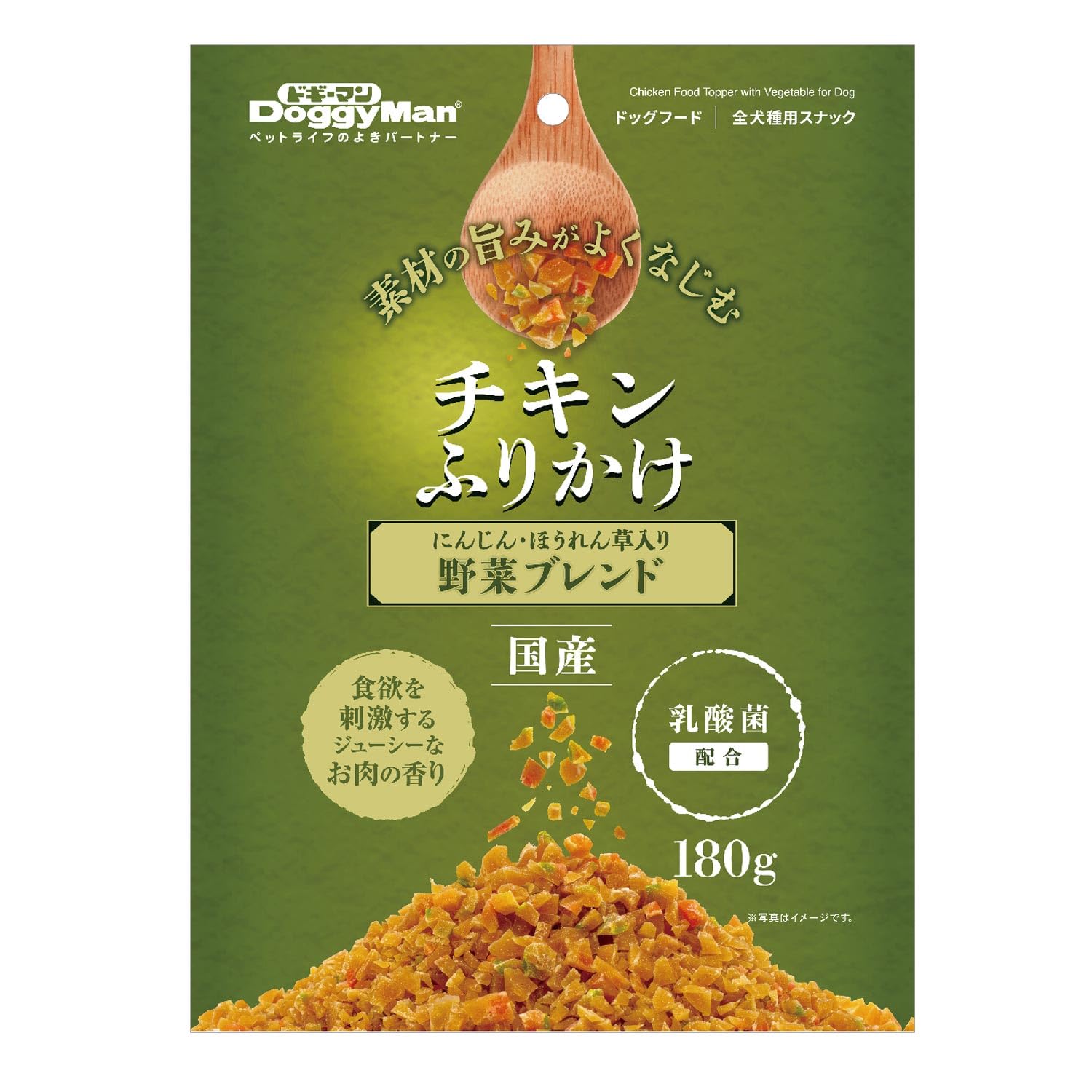 ドギーマン チキンふりかけ 180g商品画像