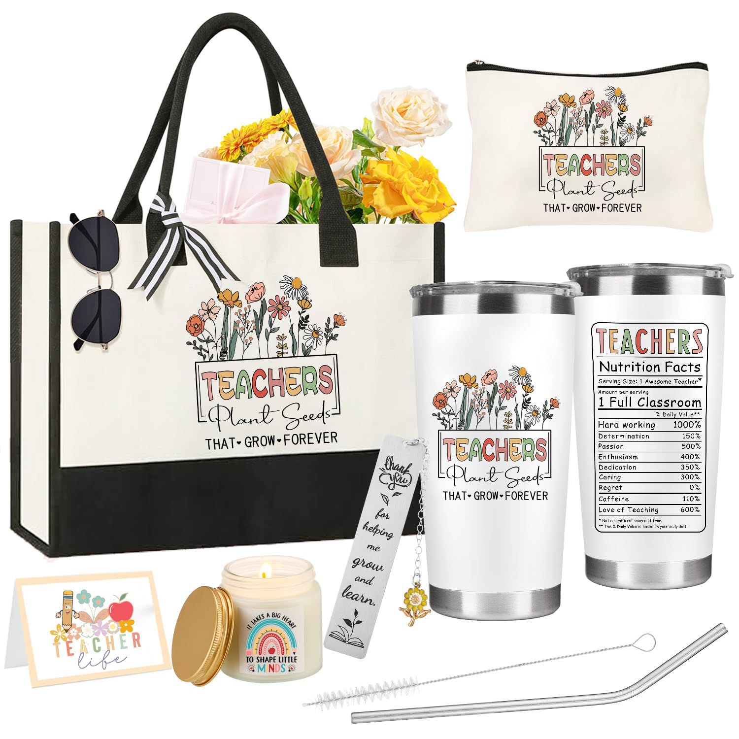 Teacher Gifts for Women Teacher Appreciation Gift 20oz Teacher Tumbler ...