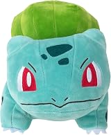 Jazwares Pokémon Bulbasaur Plush 8-Inch Soft Plush with Authentic Details view 4