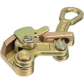 Wogoboo Cable Grip Wire Gripper Steel Cable Puller Tool for Wire Rope,Pulling 2204 Lbs(1 Ton)