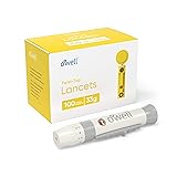 OWell Lancing Device Kit + 100 Sterile O'WELL Twist