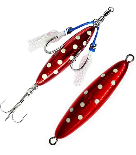 200 gram flat fall tuna fishing lures amazon Amazon.com : 5