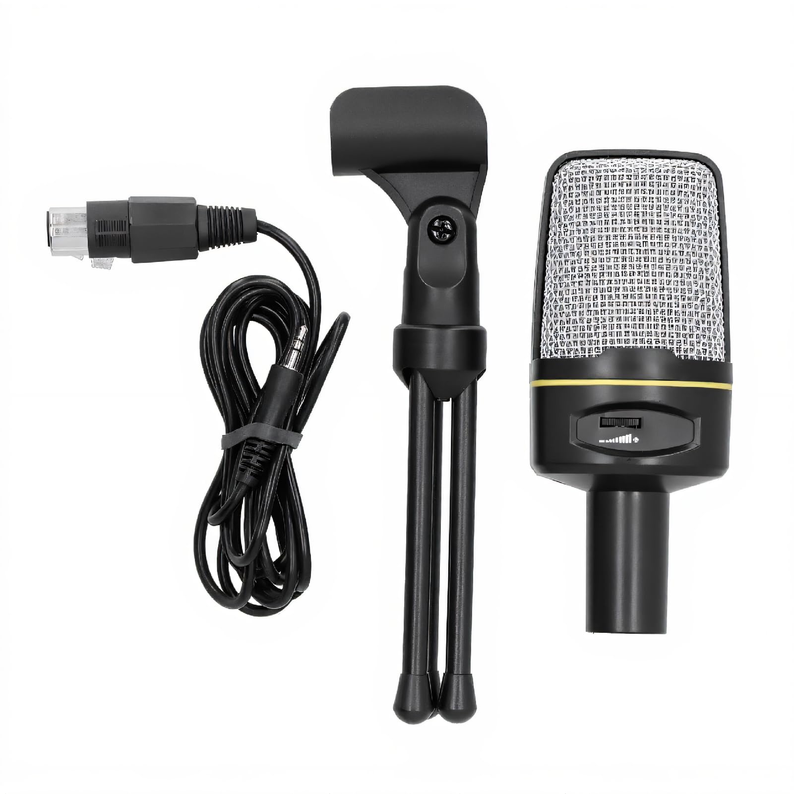 Condenser Microphone computer microphones Studio Microphone Kit with Stand Omnidirectional with Tripod for Computer Recording computer microphones with Stand Mikrofone