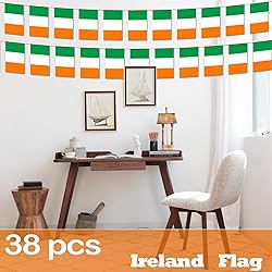 Ireland String Flag Pennant Banner - 38 Flags, 42