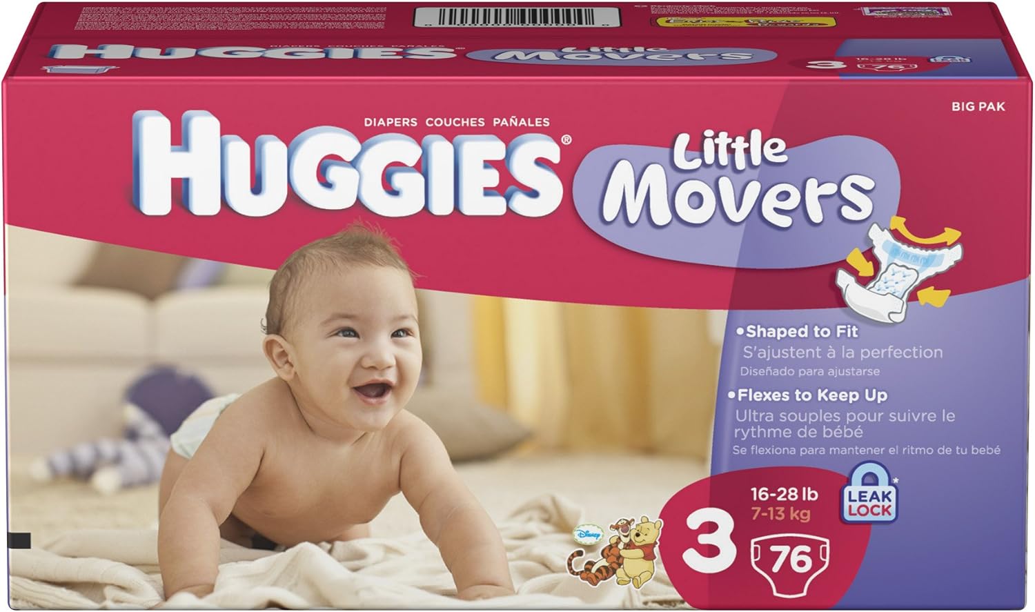 huggies little movers size 7