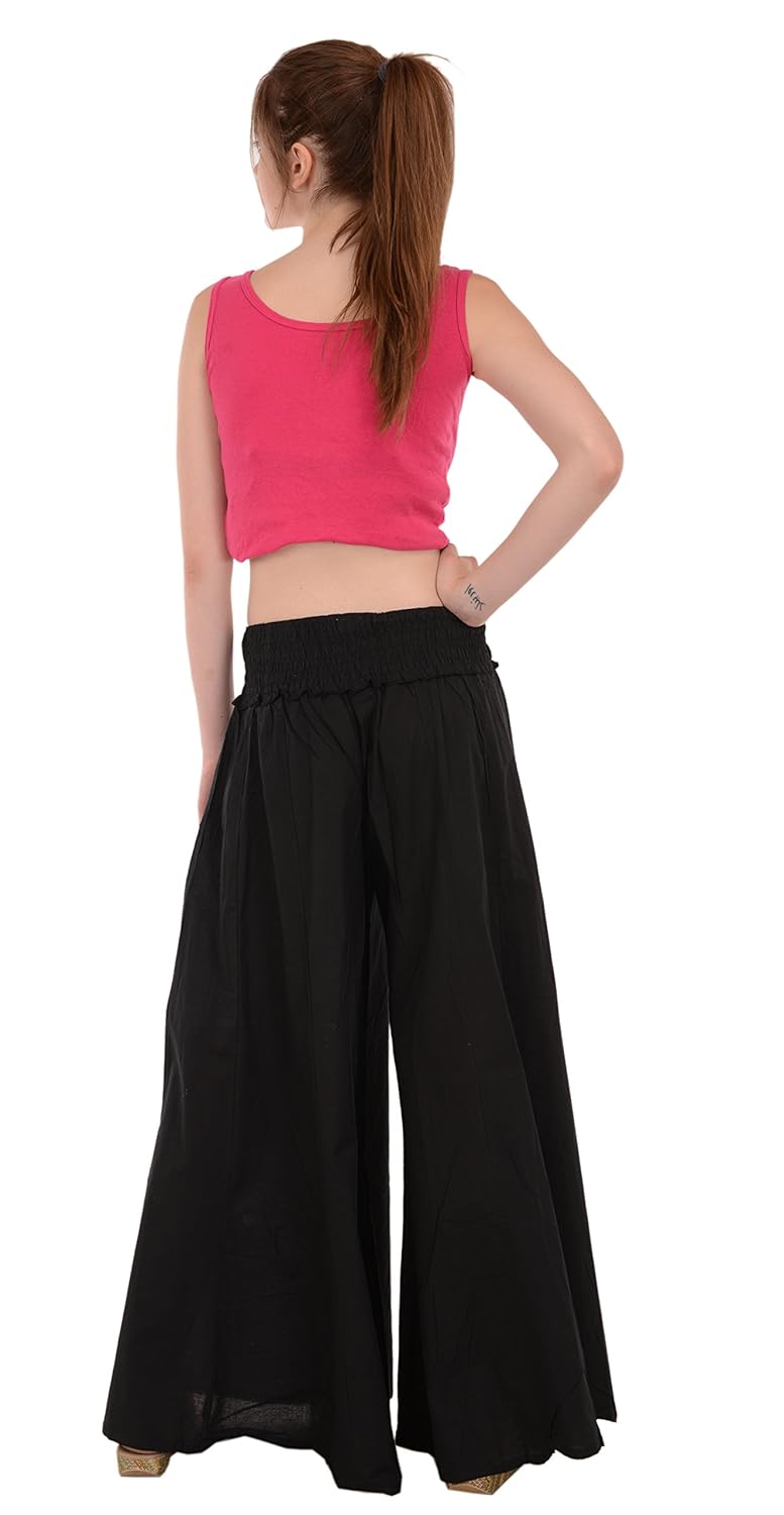 skirts & scarves women's cotton long plazzo pant / trouser.
