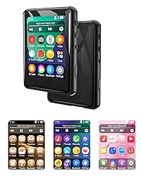 32GB MP3 Player with Bluetooth 5.3, Full Touch