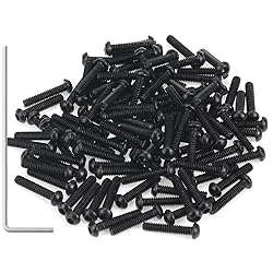 105 Pieces M2 x 10mm Button Head Socket Cap