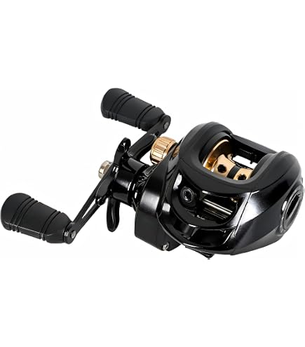 bass casting fishing reel Forart Baitcasting 6.3:1 Baitcast Fishing Reel 13 Bearing Large Line Capacity Lightweight Bait Fishing Wheel Tool : Sports & Outdoors Abu Garcia Spinning Reels game reel The one Rod material:Graphite