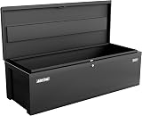 Sealey SB1200 Steel Storage Chest 1200 x 450 x 360mm Workshop Site Home Lock view 2