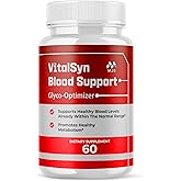 Vitalsyn Blood Support Capsules, Official Vitalsyn Pills with All Natural Ingredients, Advanced Formula Health Supplement Pills with Maximum Strength Premium Vitamins for Women and Men (60 Capsules)