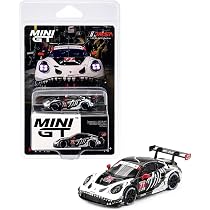 1:64 Scale Diecast Model Car Compatible with Porsche 911 GT3 R #80