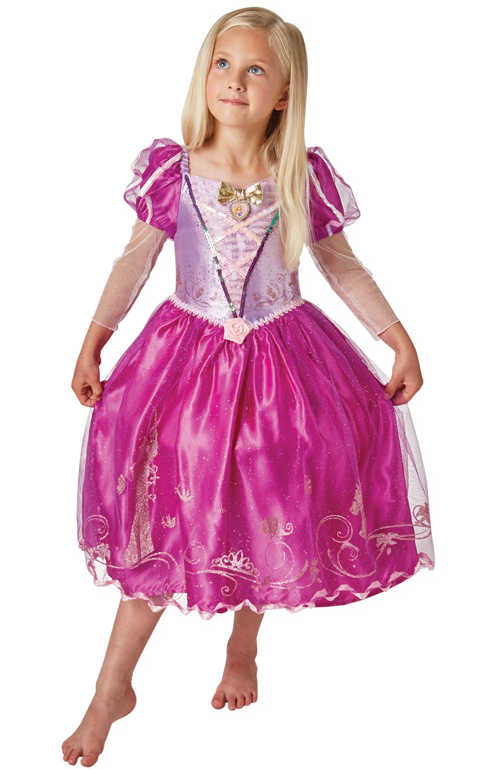 Rubie's Official Disney Princess Rapunzel Ballgown Girls Costume, Childs Size Small Age 3-4 Years