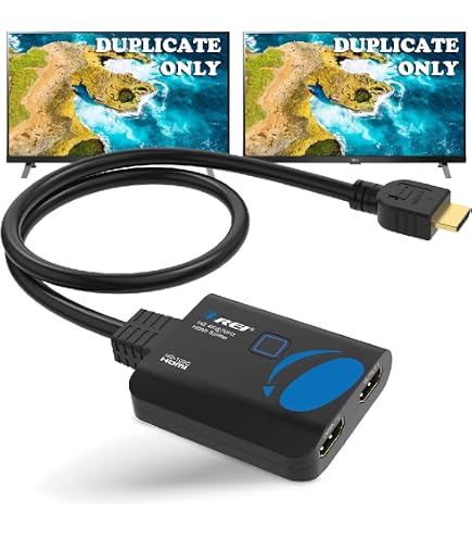 Amazon.com: GEFEN GTB-HD4K2K-148C-BLK 4K Ultra HD 1:8 Splitter for