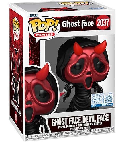 Amazon.com: Funko Scream Ghostface Blacklight Ghost Face Exclusive