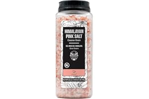Soeos Himalayan Salt, Coarse Grain, 39Oz (2.4 Pound), Non-GMO Himalayan Pink Salt, Kosher Salt, Sea Salt for Grinder Refill