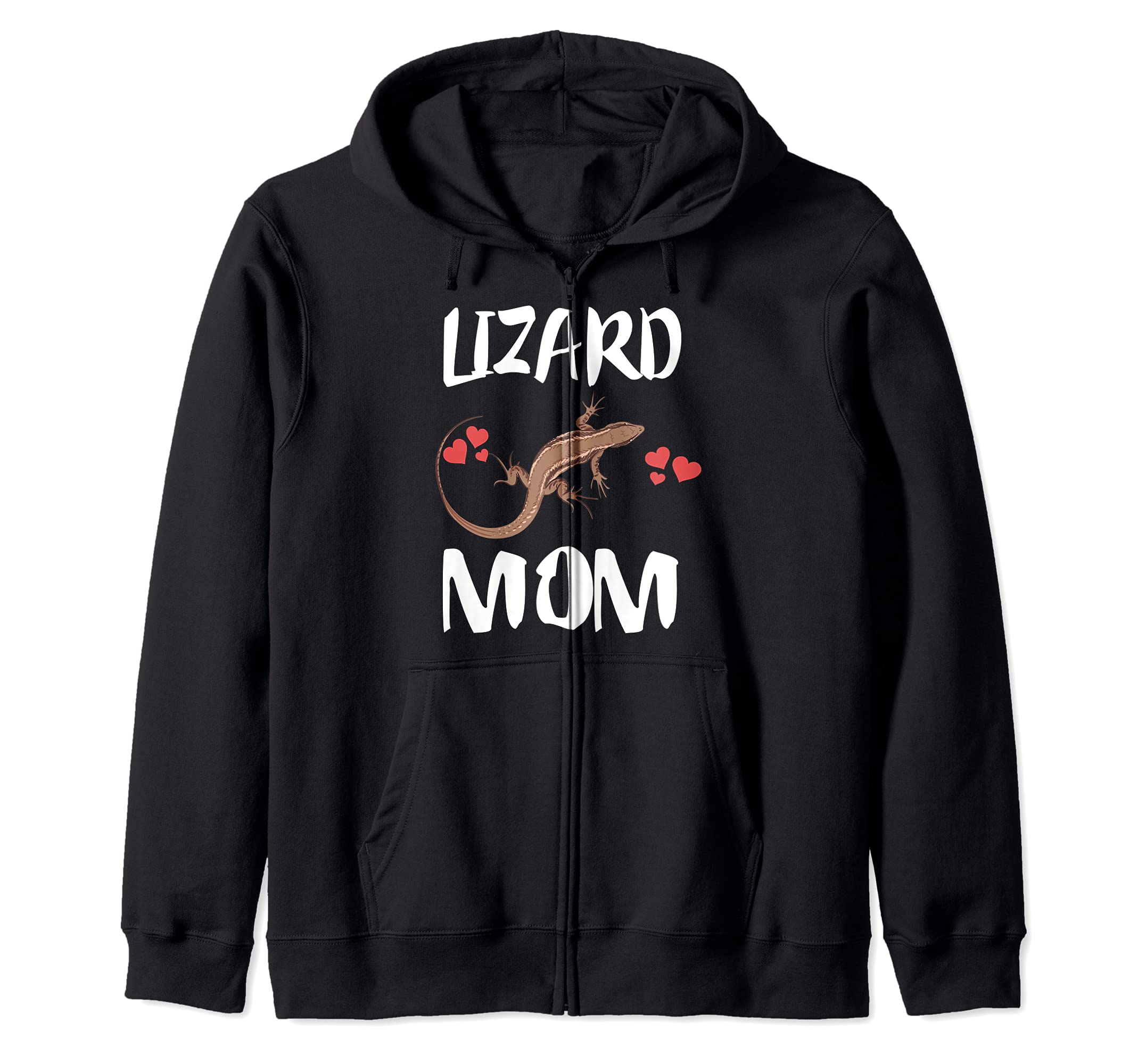 Lizard Mom Reptile Zip Hoodie