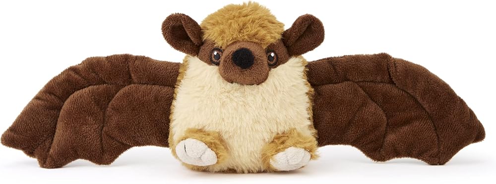 Zappi Co 100% Recycled Plush Bat Toy 13-15cm Soft Cuddly Animal