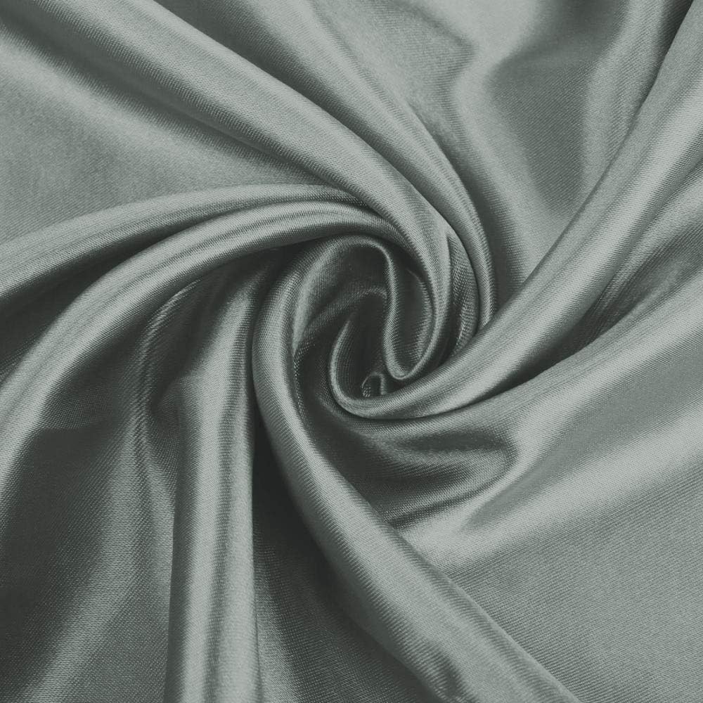 Nappo Satin Pillowcase for Hair and Skin Queen Size Cover Set of 2（20X30 inches Light Grey: Kitchen & Dining