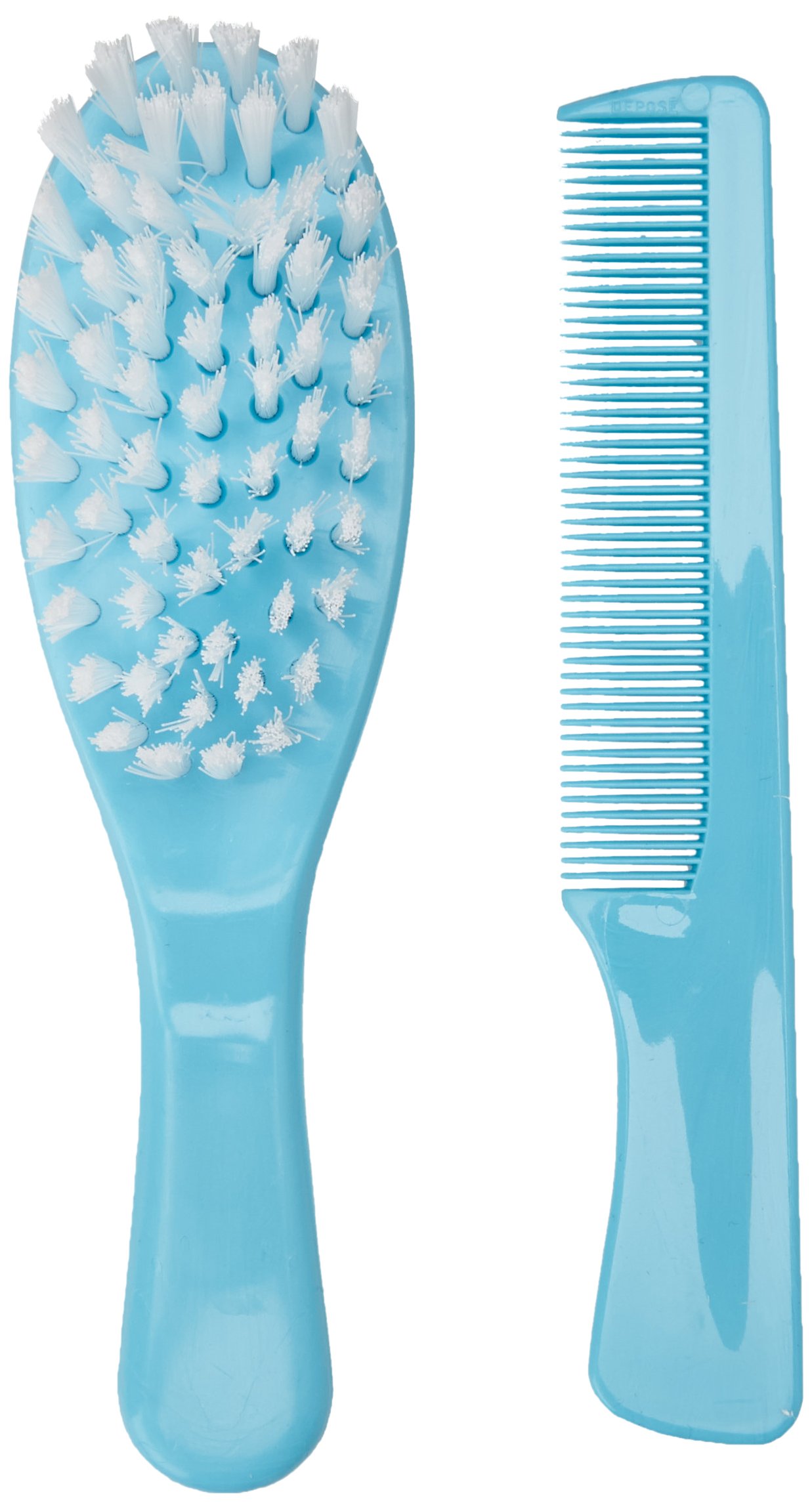 Thermobaby Hairbrush and Comb Set Blue