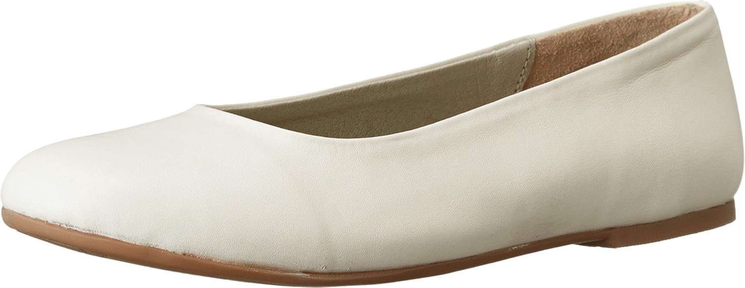 ivory ballerina flats