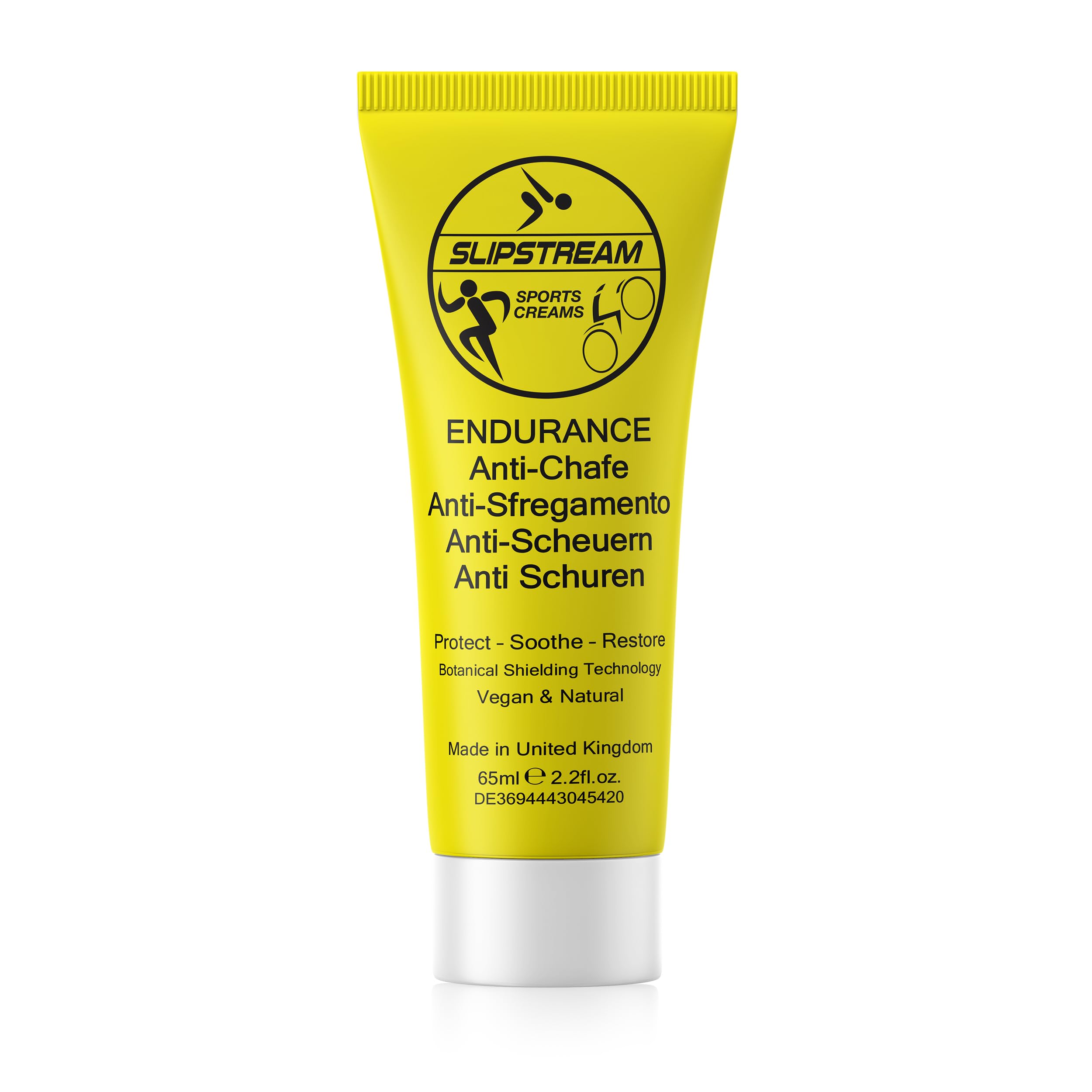 Slipstream Anti Chafing Cream for Inner Thigh ❘ Anti Friction Chafing Cream, Chafing Gel & Spray Alternative, Skin Healing Relief For Runners & Cycling, Made With Natural Ingredients & Vegan Friendly