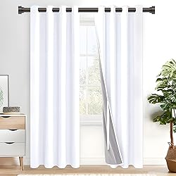 HEI! DEAR Bronze Curtain Rods 48 to 84
