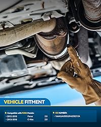 PHILTOP Rear Catalytic Converter Kit Direct-Fit