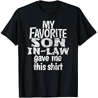 Funny Mother In Law Son In Law T-Shirt - "Son In Law Of A Freaking Awesome Mother In Law" Men & Women - View #8