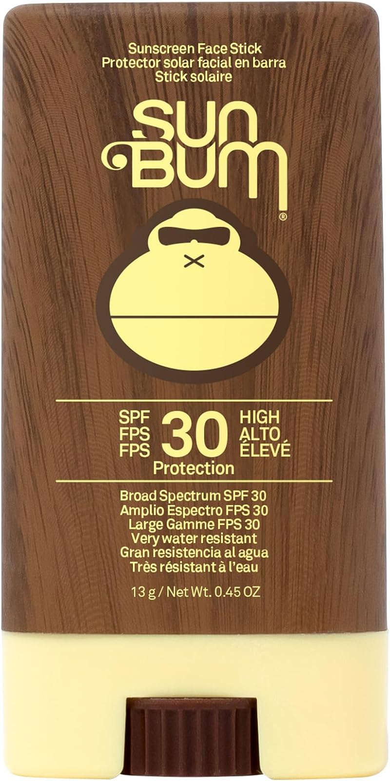 Sun Bum Original SPF 30 Face Stick Sunscreen Vegan Reef Friendly Vitamin E 13g