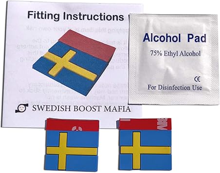 Swedish Boost Mafia Saab Volvo Sweden Flag Rubber Tag Bags Set Of 2 Amazon De Auto