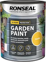 Ronseal GPS750 Garden Paint Sundial 750ml Weatherproof Exterior Wood Metal view 1