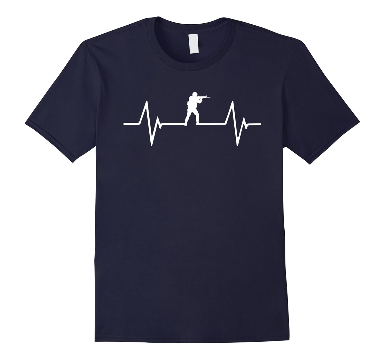 Love Airsoft Heartbeat T-Shirt-Rose