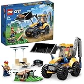 Lego 60385 City Great Vehicles Excavator Building Set with Mini Figures and Accessories, Gift Idea, Building Kit for Children Over 5 Years