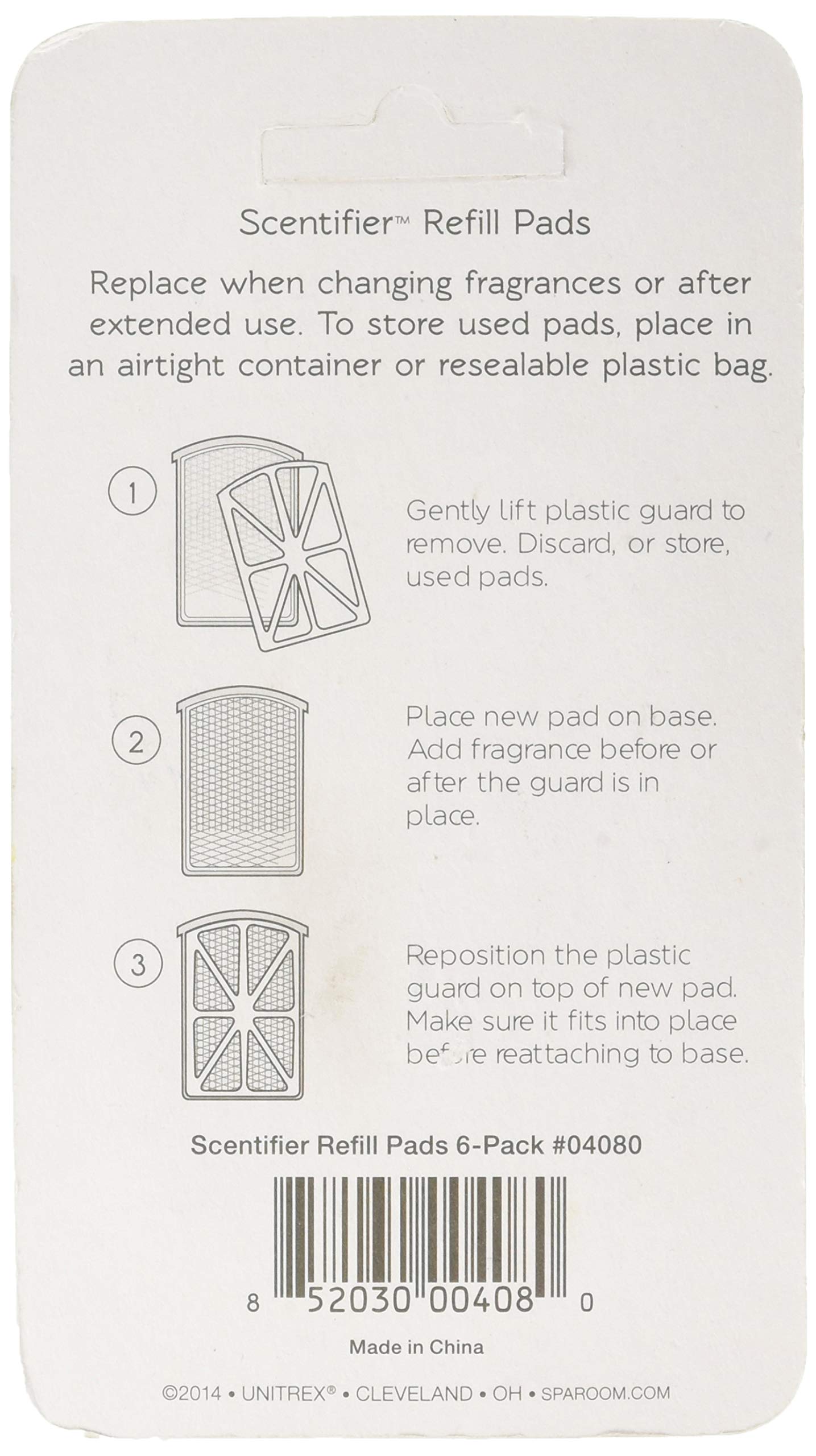 SpaRoom Scentifier, 6 Refill Pads on Galleon Philippines