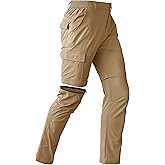 Mens Hiking Convertible Pants Waterproof Lightweight Quick Dry Zip Off Fishing Travel Safari Outdoor Cargo Work